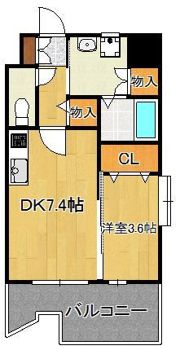 サンシャイン プリンセス 北九州の間取り画像