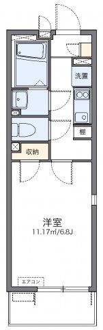 レオネクストカサミラⅡの間取り画像