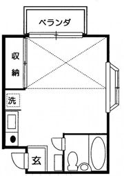 エレガンス上福岡の間取り画像