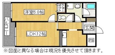 ビアリッツの間取り画像