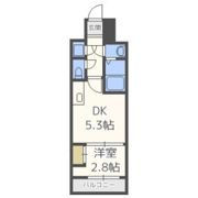 SERENiTE本町refletの間取り画像