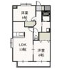 プレジール奥田の間取り画像