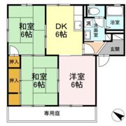 クレストパレス A棟の間取り画像