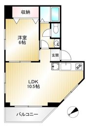 サンパレス三鷹台の間取り画像