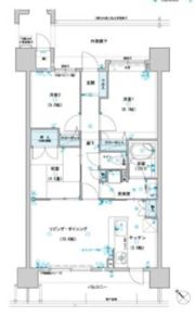 アプローズ南福岡駅の間取り画像