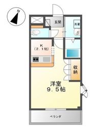 ルミナスハイムⅡの間取り画像