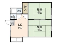 河村荘の間取り画像