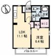 オレンジハイツの間取り画像