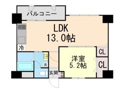 Duke御影の間取り画像