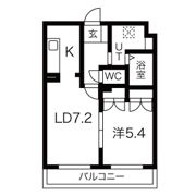 ハピネス吹田の間取り画像