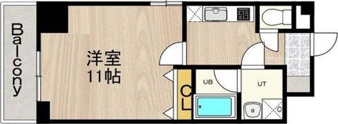 CITY SPIRE浜大津駅前の間取り画像