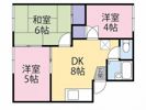 カーサ新屋敷Aの間取り画像