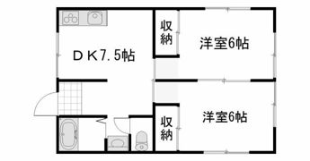 エムズコート妹尾の間取り画像