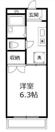 プラザ5の間取り画像