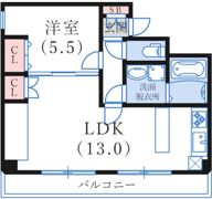 BELLTREE岡本の間取り画像