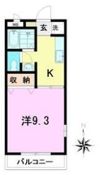 エクセレント上並榎 B棟の間取り画像