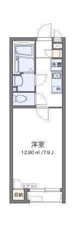 クレイノペルレシュロス Ⅸの間取り画像
