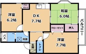 ユーハウス椎原の間取り画像