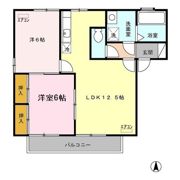 セジュールエクセレントの間取り画像