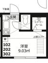 アヴァンティ高田馬場の間取り画像