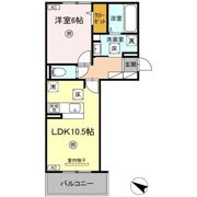 パーチェ御幸の間取り画像