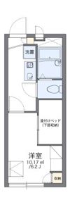 レオパレスM＆Sの間取り画像