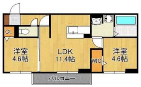 AURALEE足立の間取り画像