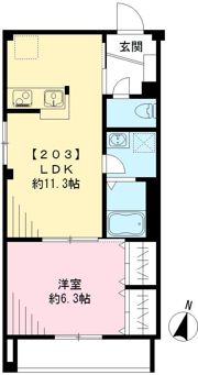 ルーチェ ソラーレの間取り画像