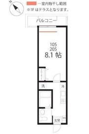 ハーミットクラブハウス弘明寺Ⅱ（仮)の間取り画像