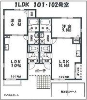 スカイハイツの間取り画像