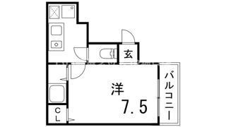 ハイツ村上Ⅰの間取り画像