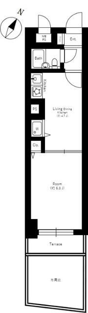 ライオンズマンション竹の塚第5の間取り画像