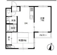 パサージュ北青木の間取り画像