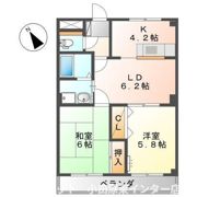 グレース南Aの間取り画像