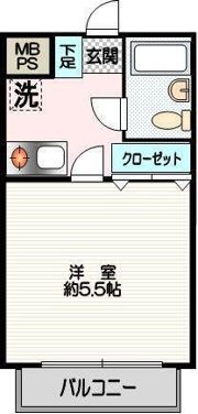 クリオ六浦弐番館の間取り画像