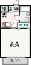 クリオ六浦弐番館の間取り画像