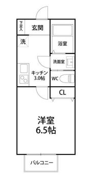 キャメル西大宮の間取り画像