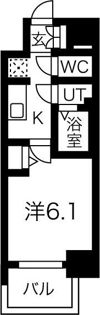 メイクス今池02の間取り画像