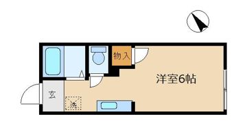 メゾンソレイユの間取り画像
