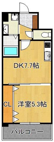 ルミエドール戸畑の間取り画像