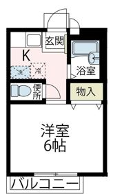 鈴木ハイツの間取り画像