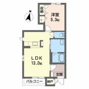 グリーンハウス B棟の間取り画像