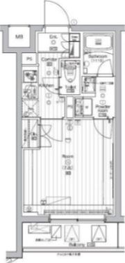 COURTYARD洗足の間取り画像