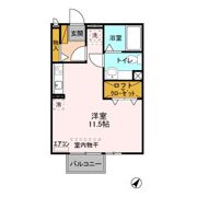 シャルマンⅢ Eの間取り画像