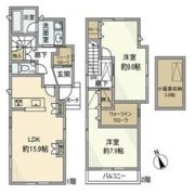 千里山月が丘戸建の間取り画像