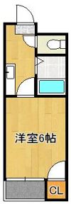 ギャラン小芝の間取り画像