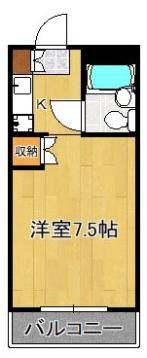 ホワイトパレス門司港の間取り画像