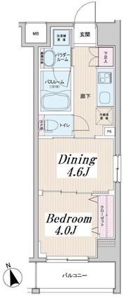 日神デュオステージ浅草Ⅱの間取り画像