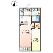 レヴメゾン神山六番館の間取り画像