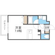 ウェルスクエア長居公園Ⅱの間取り画像